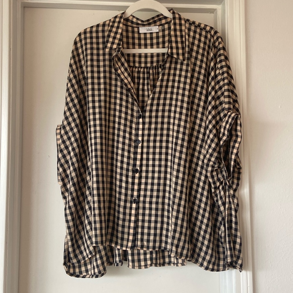 Gingham top